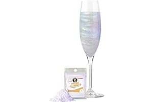 CAPPSTAN UK Twinkle my Drink® Iridescent Deluxe Edible Glitter for Drinks & Cake Shimmer Glitter | for Pride Party Decoration | Edible Glitter for Cocktails (Opal Ghost)
