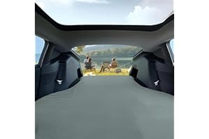 AIR SWIMMERS Colchon Tesla Model Y/3, Espuma de Alta Resiliencia—30s Absorción Natural del Aire, Cama Tesla Model 3 Tejido Suave y Transpirable, Colchon Coche Ideal para Camping en Coche, Viajes Y Road Trips