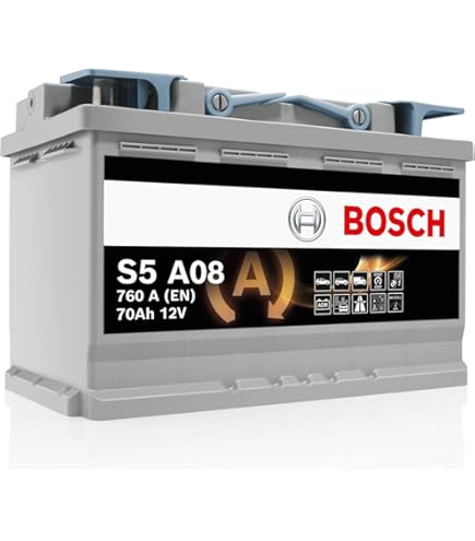 Varta AGM 70Ah 760A (EN) E39 : Amazon.com.be: Automotive