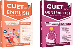 PW CUET UG General Test & English Combo Set of 2 books Chapterwise & Topicwise Question Bank (2023- 2024)