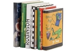 Odoria 1/12 Miniatura 6PZ Libro de Cuentos Decorativo para Casa de Muñecas
