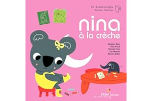 Nina à la crèche - livre-CD