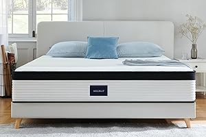 ‎MOLBLLY Molblly Matratze 90x200 cm 22cm Höhe 7-Zonen Federkernmatratze Orthopädische Taschenfederkernmatratze Matratzen mit Schaumstoff Schicht (Härtegrad H3-Mittelfeste)