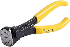 harayaa Pince coupante d'extrémité de pince de frette de guitare, poignée antidérapante, pince d'extracteur de fil de frette, pinces d'extrémité, coupe-corde