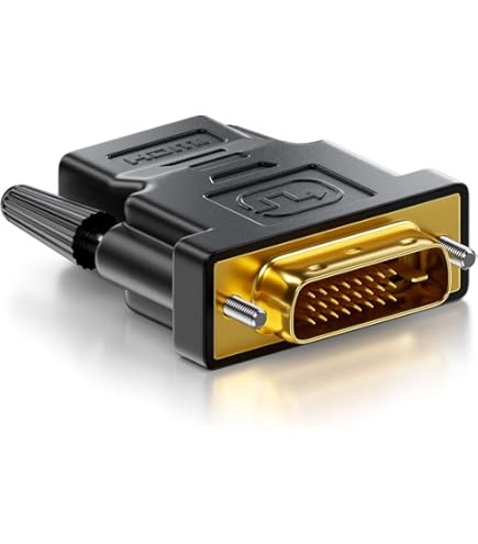 Adaptateur Vga Hdmi Connecteur Vga Femelle 15p Nickele Droit Pvc Blanc