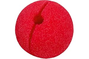 GENERIC Red 2" Foam Clown Nose Circus Book Day Halloween Fancy Dress Party Accessory