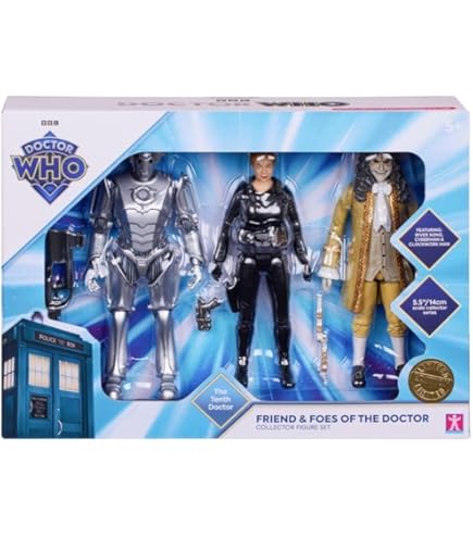 ドクロフィギュア コレクション 11体セット Doctor Who 11 Doctors Action Figure Collector Set : Amazon.co.uk