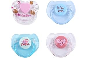 XiaoXIN 4 Packungen Puppenzubehör in rschiedenen Stilen