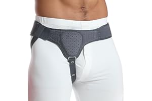 HEERTEEAJ Inguinal Hernia Belt I For right and left side I Hernia Belt I Postoperative Men's Inguinal Hernia Support Belt for Inguinal Hernia | Adjustable Elasticity