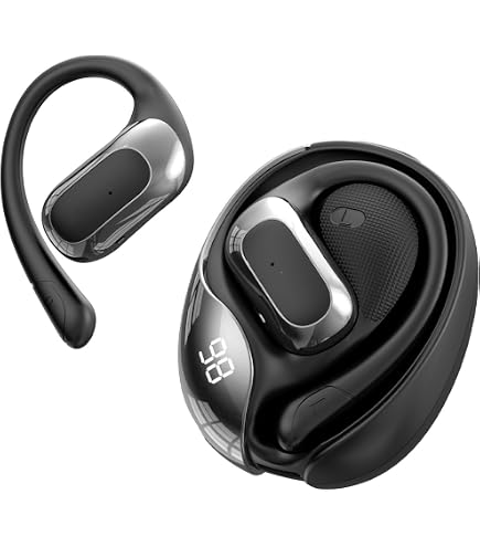 Cuffie Traduzione Simultanea AI 144 Lingue – Open-ear Wireless Con Bluetooth 5.4, Batteria Lunga E Display – Perfette Per Viaggi E Lavoro