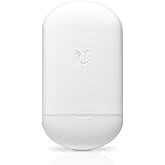 Ubiquiti Networks AirMAX 5G NanoStation AC Loco, LOCO5AC (CPE with 13 dBi Antenna, 450+ Mbps, PoE Injector Not Included)