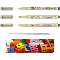 サクラ　No.3 Sakura Pigma Micron 003 Black 3 SZTUK I SZTUK : Amazon.pl