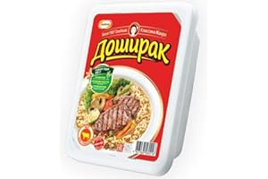 YESMOO Doschirak instant danie z makaronem o smaku wołowiny ostre, opakowanie 24 szt. (24 x 90 g) zupa z makaronem