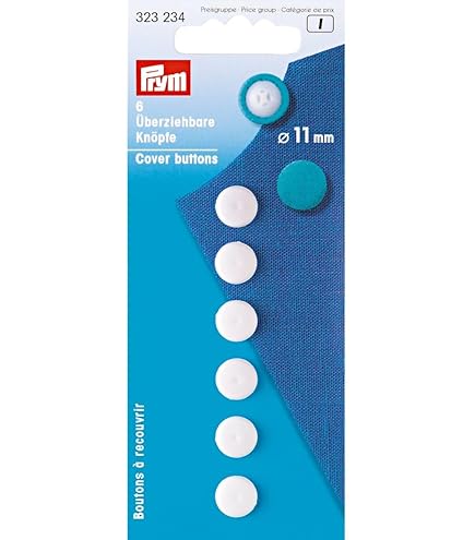 Dritz Cover Button Kit, Nickel Bottoni, Alluminio, Nichel, Size 36-7/8-Inch, 4 unità