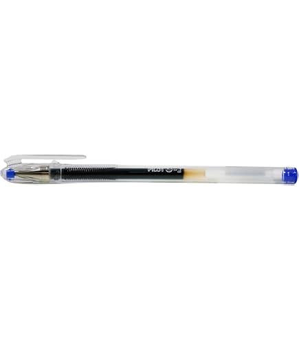 PILOT G-1 Gelschreiber Set – 6 Stück, Schwarz, 0,5 Mm Feinlinie Für Flüssiges Schreiben