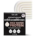 Kitsch Strengthening Hair Conditioner Bar with Rice Water Protein | Made in US | Eco-Friendly Cleansing and Moisturizing Conditioner Bar | Paraben Free | Sulfate free Conditioner | 2.82 oz