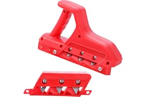 TOPWAY Plasterboard Quick Cutter 45 and 60 Degree Balden Hand Tool, Handheld Gypsum Board Edge Planer, Plasterboard Chamfer Woodworking 347620
