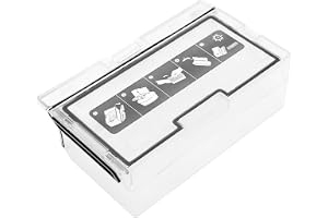 Collection Box Accessories, Dust Collection Box for S7 T7S T7S PLUS G10 Floor Sweeping Robot, Accessories for Trash Collectio