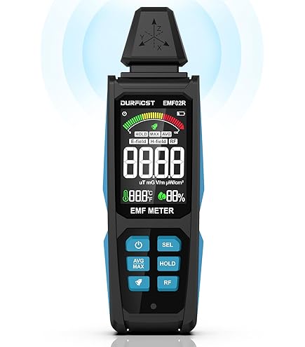 Extech EMF Messgerät - Professioneller Feldstärkemesser Für Elektromagnetische Strahlung