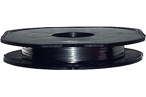 ESS_SPEZIALIST 10 Meter V4A Edelstahl Flachdraht Ribbon 0.8x0.3mm (Grundpreis: EUR 0,60/m) Heizband - Heizleiterdraht - Heizdraht - Widerstandsdraht - AWG 23 - Ribbon stainless steel flat wire 0.032 * 0.012"