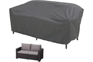 Hentex Cover Schutzhülle für Lounge Chair Gartenbank 2-Sitzer Abdeckung Loungesofa