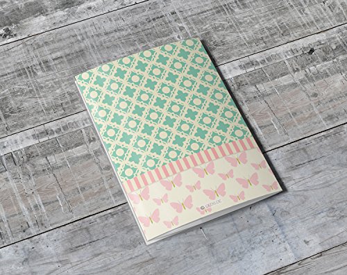 Mutterpass/Mutter-Kind-Pass Hülle 3-teilig Eule & Schmetterling Schutzhülle personalisierbar mit Namen (Deutschland/Österreich) - 9