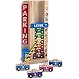 Melissa & Doug Stack and Count Parking Garage Developmental Toy Motor Skills 3+ Gift for Boy or Girl