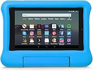Funda infantil para tablet Fire 7 (compatible con la 9.ª generación - modelo de 2019), azul