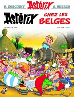 jaquette livre Astérix - Astérix chez les Belges - n°24
