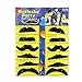 Produktbild newin (Fake Moustache/Schnurrbart-Set, Geburtstag-, selbstklebend, 12 Stück,