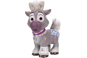 Disney Frozen Frozen Sven Care Kit con Accessori - Alto 22 cm, Include Borsa da Viaggio e Set del Dottore, Dai 3 Anni in su, Batterie incluse