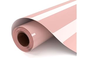 UIOK Vinilo Textil Termoadhesivo, Coral Vinilo Textil 30.5x182cm HTV Vinilo de Transferencia de Calo para Cricut,Coral Vinilo Termoadhesivo Textil para DIY Camisetas y Más Telas