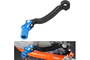 NICECNC Motorrad-Schalthebel, Aluminium Compatible with Husqvarna TC TE FC FE TX FX FS 125-501 2014-23 701 Enduro Supermoto 16-22, Compatible with GasGas EX EC MC 125-300 2021-23, siehe Passform, Blau