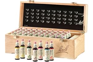 ‎BACH ORIGINAL BACH®-BLÜTEN Premium Set mit 38 Original Bachblüten 20ml +2 Original RESCURA Tropfen (ehemals Rescue) + 2 Gratis Mischfläschen