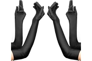 Moicainy long gloves,long gloves for women,gloves fancy dress,long gloves fancy dress,satin gloves,velvet gloves,opera gloves,elbow length gloves