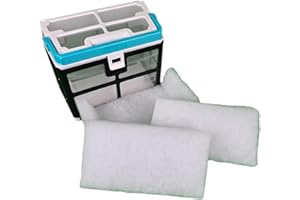 PureFlow 2 filtros robóticos para AIPER Seagull Pro – Tecnología de filtro de habitación 3D – Doble filtración fuerte, fácil limpieza, protege la cesta de la suciedad y los daños, desinfección sin