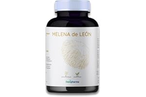 Melena de León - Nootrópico Natural – Mejora Memoria, Enfoque y Claridad Mental – Suplemento para Salud Cognitiva y Sistema Nervioso – 180 cápsulas | DENIPHARMA