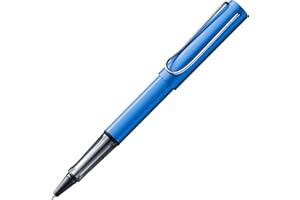 Lamy AL-star oceanblue - długopis kulkowy z przezroczystym, ergonomicznym uchwytem i szerokością linii M - lekki aluminiowy korpus - w tym wkład kulkowy M 63 w kolorze czarnym