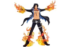 Miotlsy Anime Figurine, Portgas D Ace Anime Collection Charakter Modell Figurine Anime Figure Collection PVC Cartoon Statue Sammlerstücke für Schreibtisch Dekoration, Fan Geschenk
