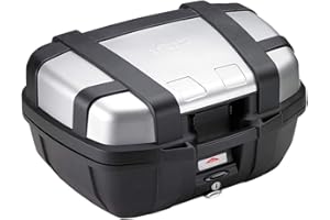 GIVI TRK52N Trekker Monokey Valigia, Top Alluminio, 52 Lt, per Bicicletta