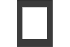 DEHA Design Passe-Partout 30 x 40 cm do zdjęć w formacie 20,5 x 29,5 cm (DIN A4), Czarny