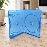 Amaray Bluray Cases with 2 Trays - 15mm