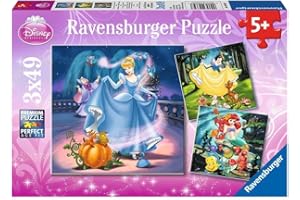Ravensburger - Puzzle enfant - Disney Princess - 3X49 Pièces