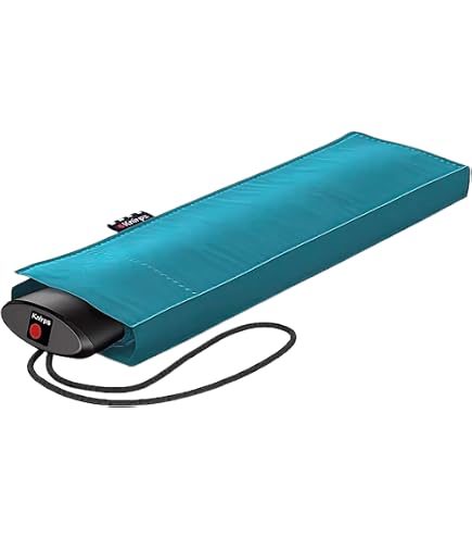 Knirps Paraguas Slim Mini Manual AS.050 A Prueba De Tormentas Testado En El Tunel De Viento A 80km Por Hora Antiviento Con 5 Años De Garantia Tamaño Bolso