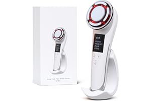 Bestauty Masażer do twarzy przeciwko zmarszczkom 8 W 1 tryby pielęgnacji skóry Masażer do twarzy EMS z mikroprądem EMS idealny do liftingu twarzy, głębokiego oczyszczania, przeciwdziałania zmarszczkom