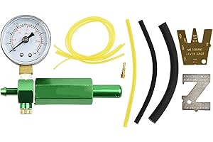 HEBEOT Carburetor Leak Detector Tester Gauge Leak Carburetor Pressure Diagnostics Garden Tool Fit For 57-21 705-020