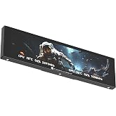 Thermalright Trofeo Vision LCD AIO PC Bilgisayar Monit&ouml;r&uuml; 9,25 in&ccedil;, oyun/soğutma PC kasası i&ccedil;in &ouml;n ayarlı temalar ile donatıl