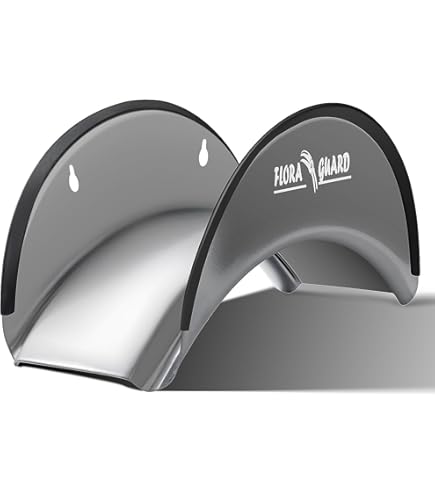 Portatubo Da Parete In Ghisa - Design A Giglio, 28x18x14 Cm, Per Giardino - Foto 13