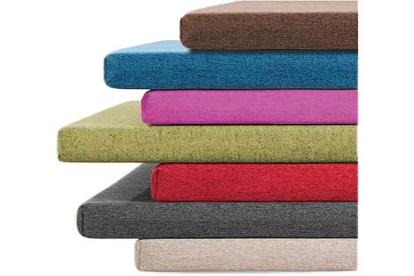 Coussin de banc antidérapant, 1, 2 ou 3 places, 100/120/150 cm, pour intérieur ou extérieur, 50 x 50 x 3 cm, gris foncé