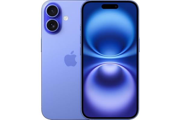 Apple iPhone 16, 128GB, Outremer (Reconditionné)